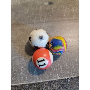 Pool soccer swirl ball set‎ toy figure